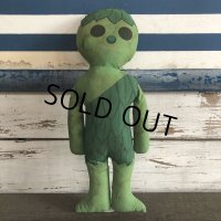 70s Vintage Green Giant Pillow Doll (S683)