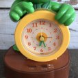 画像6: 80s Vintage Little Green Sprout Talking Alarm Clock (S680)