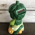 画像7: 80s Vintage Little Green Sprout Musical Bank (S677)