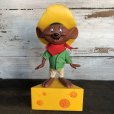 画像1: Vintage WB Speedy Gonzales Bank Figure R.Dakin (S690) (1)