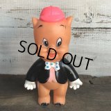Vintage WB Porky Pig Soft Figure R.Dakin (S704) 