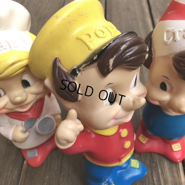 画像6: 【SALE!】70s Vintage Pop Sanp Crackle vinyl doll Set (S707)