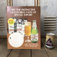 画像1: Vintage Cardboard Sign HEILMAN'S Beer SPECIAL EXPORT (S724) (1)