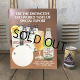 Vintage Cardboard Sign HEILMAN'S Beer SPECIAL EXPORT (S724)