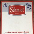 画像5: Vintage Cardboard Sign Schmidt Beer (S733)