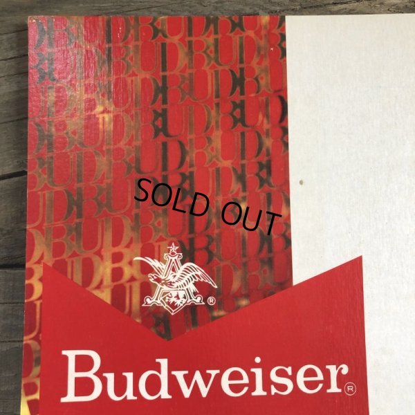 画像3: Vintage Cardboard Sign Budweiser Beer (S725)