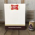Vintage Cardboard Sign Miller HIGH LIFE Beer (S732)