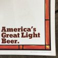画像2: Vintage Cardboard Sign Blatz Beer America's Great Light Beer (S722) (2)