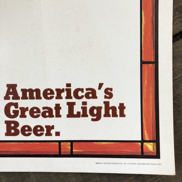 画像2: Vintage Cardboard Sign Blatz Beer America's Great Light Beer (S722)