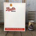 Vintage Cardboard Sign Stroh's Beer (S717)