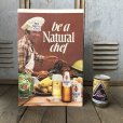 画像1: Vintage Cardboard Sign Natural Light Beer be a Natural chef (S714) (1)