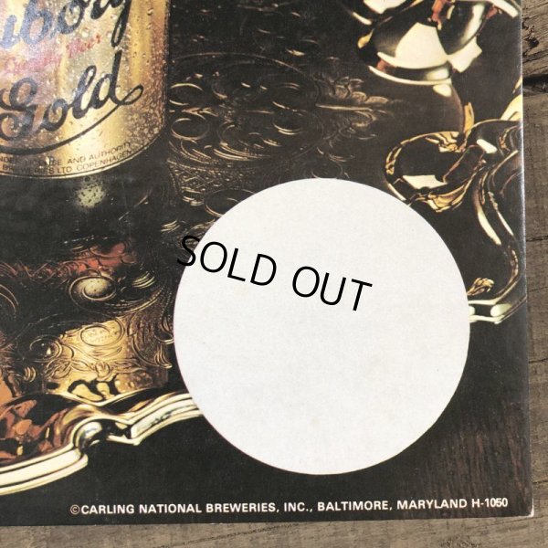 画像2: Vintage Cardboard Sign TUBORG GOLD Beer (S726)