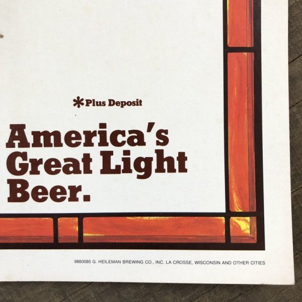 画像2: Vintage Cardboard Sign Blatz Beer America's Great Light Beer (S721)