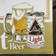 画像2: Vintage Cardboard Sign Blatz Beer New Blatz Light Beer (S723) (2)