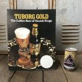 Vintage Cardboard Sign TUBORG GOLD Beer (S726)