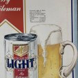 画像3: Vintage Cardboard Sign Heilman Light Beer (S727)