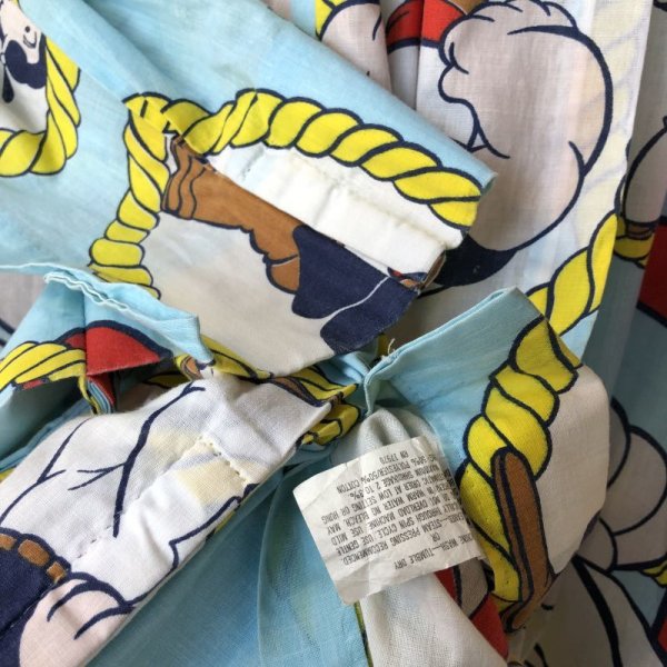 画像2: 80s Vintage Popeye Curtain Set (S736) 