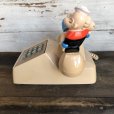 画像4: 80s Vintage Popeye Figure Shoulder Pal w/Telephone (S735) 