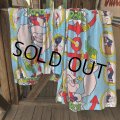 80s Vintage Popeye Curtain Set (S736) 