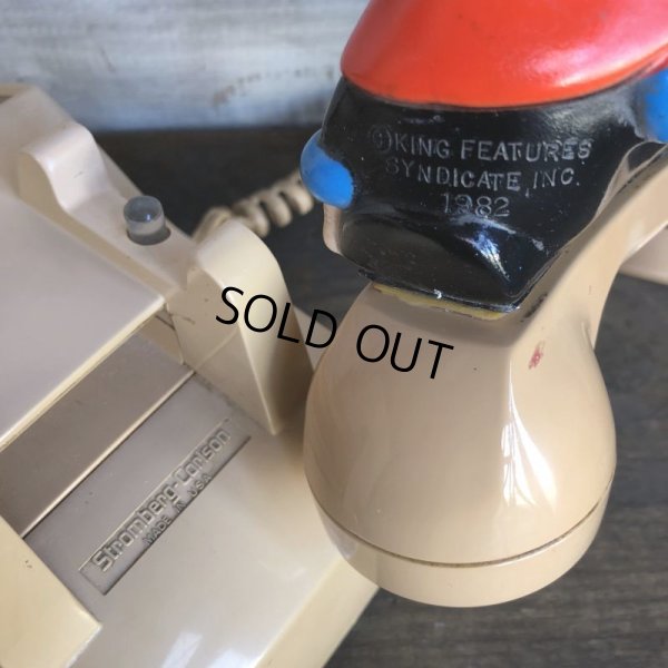 画像5: 80s Vintage Popeye Figure Shoulder Pal w/Telephone (S735)