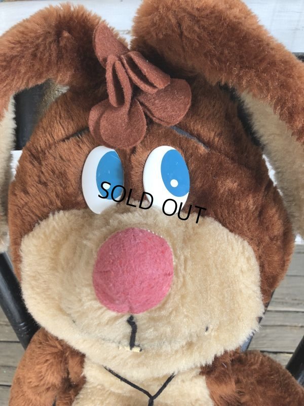 画像7: 80s Vintage RUSS Nestle Quik Plush Bunny Advertising Doll (S736)
