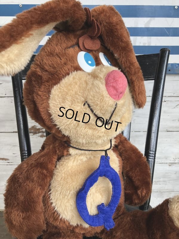 画像8: 80s Vintage RUSS Nestle Quik Plush Bunny Advertising Doll (S736)