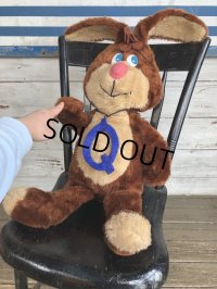 80s Vintage RUSS Nestle Quik Plush Bunny Advertising Doll (S736) 