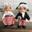 画像1: Vintage 1974 Raggedy Ann & Andy Coin Bank Doll SET (S737)  (1)