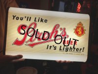 Vintage Stroh's Beer Double Sided Lighted Sign (S739)