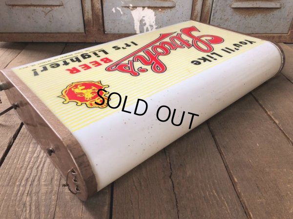 画像9: Vintage Stroh's Beer Double Sided Lighted Sign (S739)