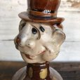 画像9: Vintage Drunken Man Whiskey Decanter Bottle (S749)