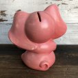 画像3: Vintage Psychedelic Pink Elephant Ceramic Bank (S743)