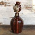 画像4: Vintage Drunken Man Whiskey Decanter Bottle (S749)