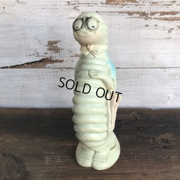 画像5: Vintage Rubber Squeak Bookworm (S745)