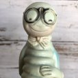 画像10: Vintage Rubber Squeak Bookworm (S745)