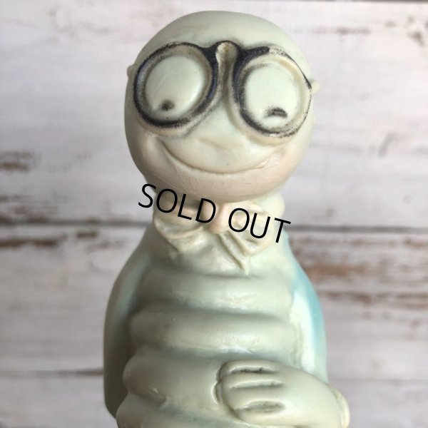 画像10: Vintage Rubber Squeak Bookworm (S745)