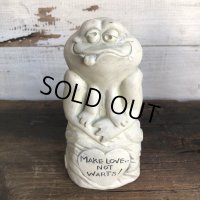 Vintage Message Doll MAKE LOVE... NOT WARTS! (S747)