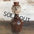 Vintage Drunken Man Whiskey Decanter Bottle (S749)