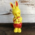 画像8: Vintage Bunny Plastic Shaker Baby Toy (S742)