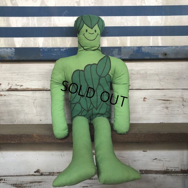 画像1: Vintage Green Giant Pillow Doll (S756)