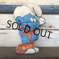 Vintage Smurf Pillow Doll (S757)