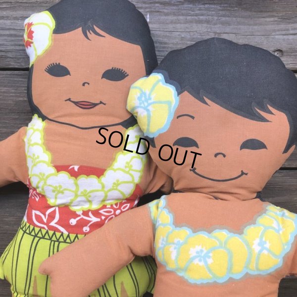 画像4: Vintage C&H Sugar Hawaiian Huggable Pillow Doll Set (S753)