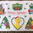 画像4: Vintage sesame Street Ornament Fabric Pillow Cushion Panel (S762) (4)