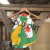 Vintage DisneyEliot Dragon Fabric Pillow Cushion Panel (S759)