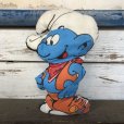 画像2: Vintage Smurf Pillow Doll (S757) (2)