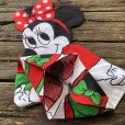 画像2: Vintage Disney Minnie Mouse Fabric Pillow Cushion Panel (S758) (2)