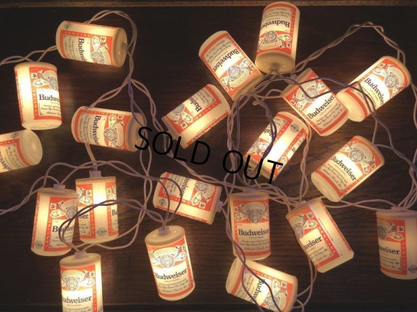 画像1: Vintage Budweiser Patio Lights (S772) 