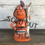 Vintage Native American Indian Ceramic Bank (S773)