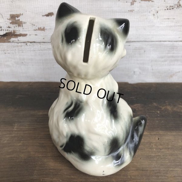 画像3: Vintage Lucky Kitty Ceramic Bank (S775)
