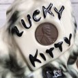 画像7: Vintage Lucky Kitty Ceramic Bank (S775)